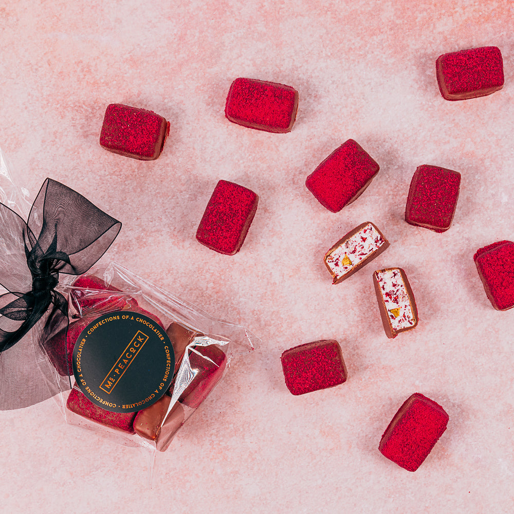 NOUGAT - RASPBERRY PISTACHIO ALMOND